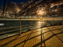 Livorno .....La Costa, il Sole, Le Nuvole....