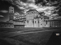 Lucca, retro del Duomo di San Martino Da Piazza Arrigoni