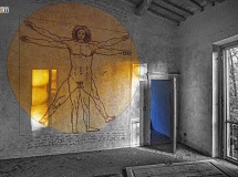 L'Uomo di Leonardo........Nello Spazio come in Terra.......