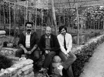 GIANNI BERENGO GARDINI con Amici a Colle Val d'Elsa 1983